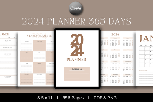 2024 Planner - 365 Days